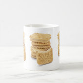 Tasse de pile de crème de crème anglaise (Centre)