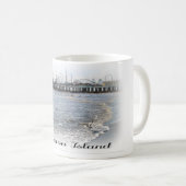 Tasse de pilier de plaisir d'île de Galveston (Devant droit)