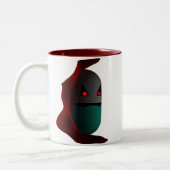 Tasse de pilule de parodie de Prozac de vampire (Gauche)