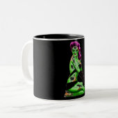 Tasse de pin-up de zombi (Devant gauche)