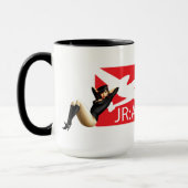 Tasse de pin-up 'John Ross de fille : American (Gauche)