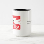 Tasse de pin-up 'John Ross de fille : American (Centre)