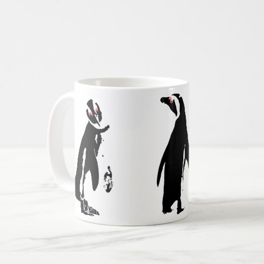 Tasse de pingouin (Devant gauche)