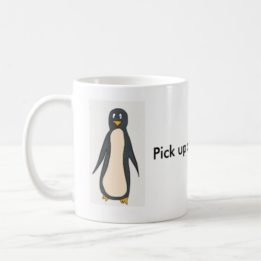 Tasse de pingouin (Gauche)