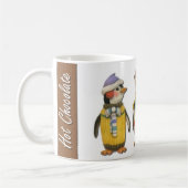 Tasse de pingouin de chocolat chaud (Gauche)