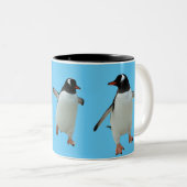 Tasse de pingouin de danse (Devant droit)