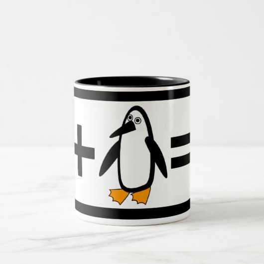 Tasse de pingouin de Ninja (Centre)