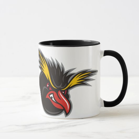Tasse "de pingouin fâché" de pingouins du Jersey (Droite)