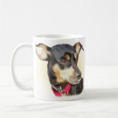 Tasse de Pinscher miniature (Gauche)