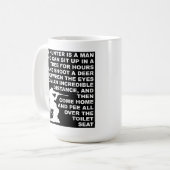 Tasse de pipi de chasseur (Devant gauche)