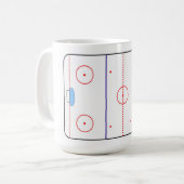 tasse de piste d'hockey (Devant gauche)