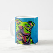 Tasse de pitbull (Devant gauche)