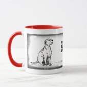 Tasse de pitbull de BSL (Gauche)