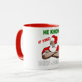 TASSE DE PITTSBURGH PÈRE NOËL (Devant gauche)