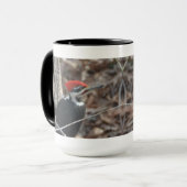 Tasse de pivert de Pileated (Devant gauche)