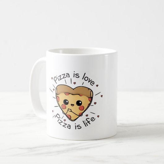 Tasse de pizza (Devant gauche)