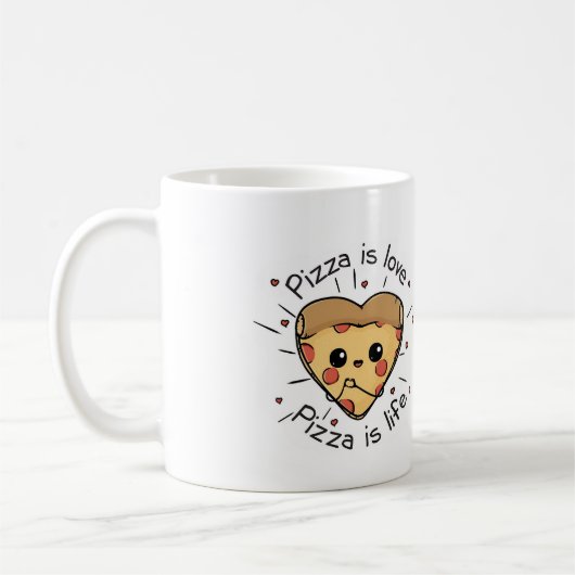 Tasse de pizza (Gauche)