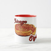 Tasse de pizza de style de Chicago (Centre)