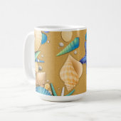 Tasse de plage Coquillages (Devant gauche)