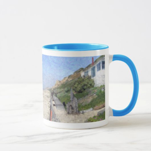 Tasse "de plage en cristal de crique" (Droite)