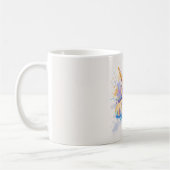 Tasse de plage étoile de mer aquarelle (Gauche)