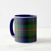 Tasse de plaid de MacLaren, poignée bleue (Devant gauche)