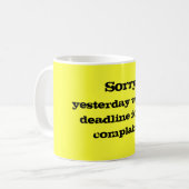 Tasse de plaintes (Devant gauche)
