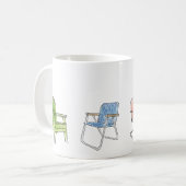 Tasse de plaisir d'été assis (Devant gauche)