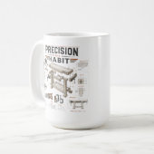 Tasse de plan de précision Blueprint (Devant gauche)