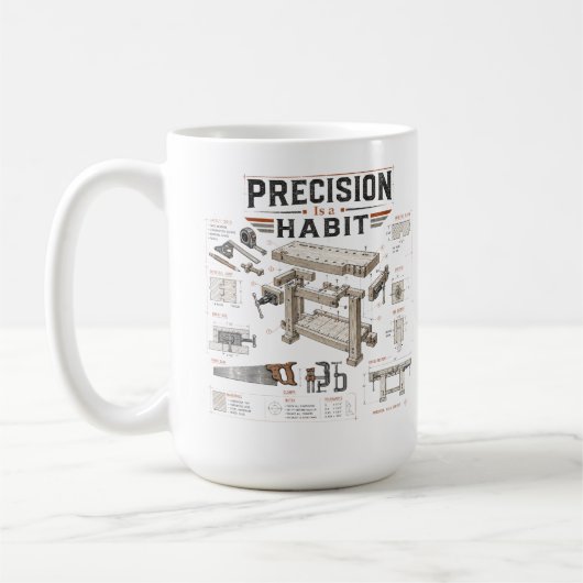 Tasse de plan de précision Blueprint (Gauche)