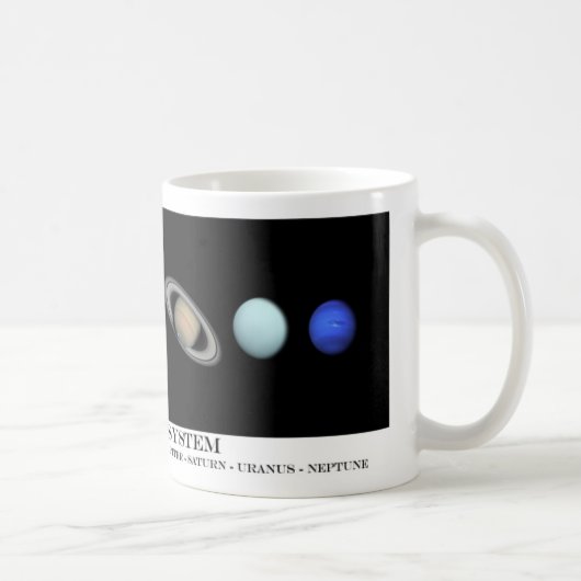 Tasse de planètes de système solaire (Droite)