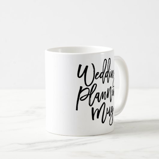 Tasse de planification de mariage (Devant droit)