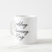 Tasse de planification de mariage de fiançailles N (Devant gauche)