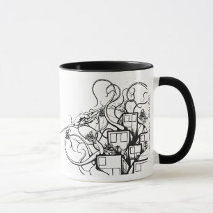 Tasse de plante grimpante
