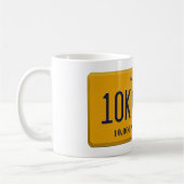 Tasse de plaque de licence de l'Alaska (Gauche)