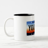 Tasse de plaque minéralogique de la Caroline du (Gauche)