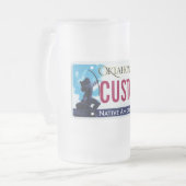 Tasse de plaque minéralogique de l'Oklahoma (Devant gauche)