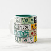 Tasse de plaque minéralogique du Colorado (Devant gauche)