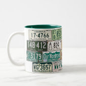 Tasse de plaque minéralogique du Colorado (Gauche)