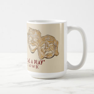 Tasse de Platon avec la citation humoristique