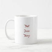 Tasse de pleine conscience Citation de vie positiv (Gauche)
