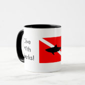 Tasse de plongée de requin (Devant gauche)