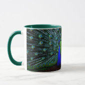 Tasse "de plumage de paon" (Gauche)