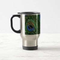 Tasse de plume de paon