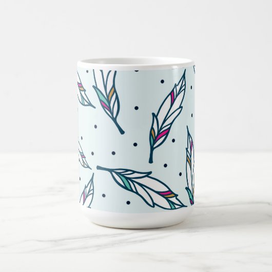 Tasse de plume et de point (Centre)