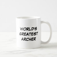 Tasse de plus grand "Archer du monde"