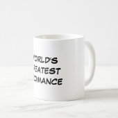 Tasse de plus grand "Bromance du monde" (Devant droit)