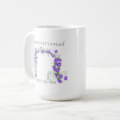 Tasse de poème "avant de la terre temps" (Devant gauche)