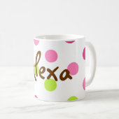 Tasse de point de polka (Devant droit)