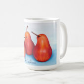 Tasse de poire "dans confiance" (Devant droit)